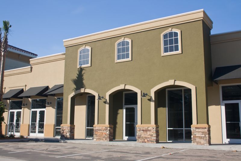 Commercial Stucco Facade